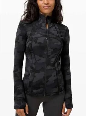 Women’s Black LULU MELON Zip-Up Jacket